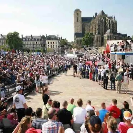 Maison Idéale Circuit-7 Pers-proximité Hyper Centre, Transports Et Tranquillité Villa Le Mans